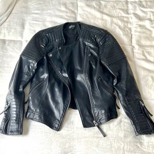 TOPSHOP leather jacket